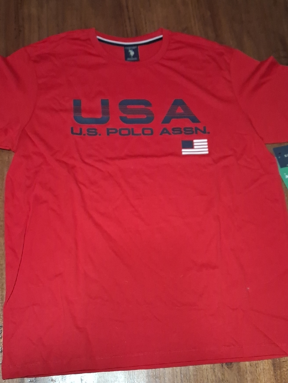 U.S. Polo Assn. Red Short Sleeve Graphic Tee